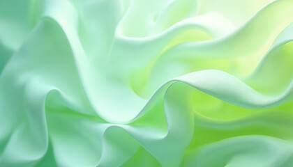 Obraz premium Elegant Textures of Soft Fabric Flowing in Gentle Waves Under Soft Natural Light