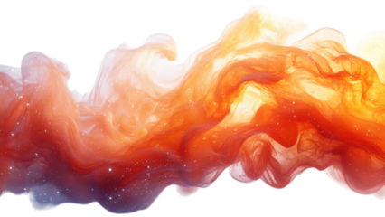 Abstract flame design, minimalist aesthetic, stark white backdrop, vibrant colors, dynamic energy, modern artistic expression