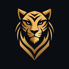 tiger head vector
