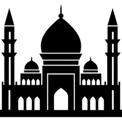 taj mahal vector illustration