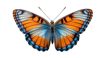 Delicate butterfly illustration, minimalist design, soft white backdrop, elegant simplicity, artistic expression
