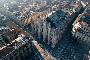 Fototapeta premium drone aerial view 