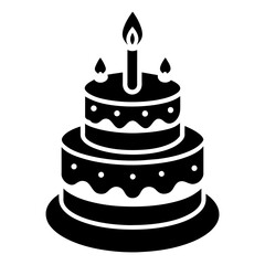 birthday cake illustration