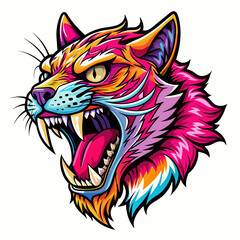 tiger head mascot