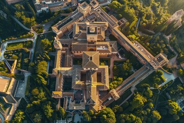 Fototapeta premium drone aerial view 