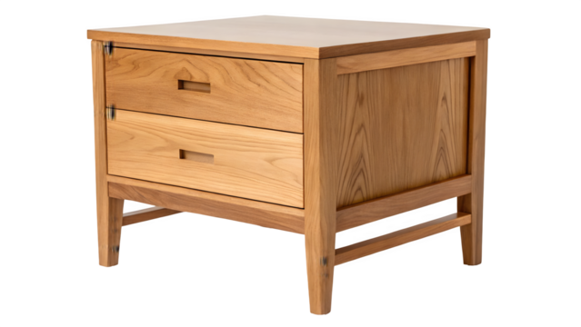 Closet drawer white color shape simple black background Home Furnishings, Tables, Entertainment Center, Cabinets, lamps, Vases. transparent background Generative Ai