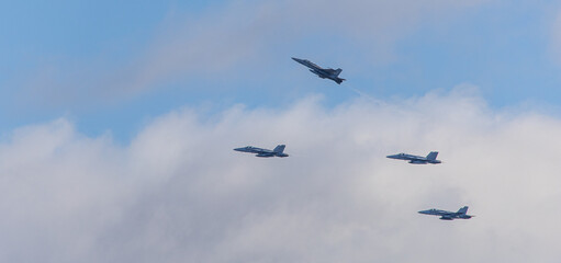 airplane flying in the sky