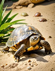 Turtle On Ground