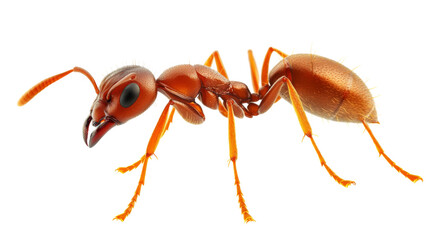 Ant, isolated on transparent background