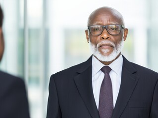 Fototapeta premium Executive Mentoring Young Professionals Insights from Experience