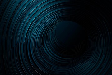 Abstract close-up of a glowing blue digital circuit board, showcasing intricate connections and technological design on a black background.
