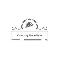 Fototapeta premium Restaurant logo