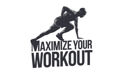 Fitness Balance Vector clipart graphic