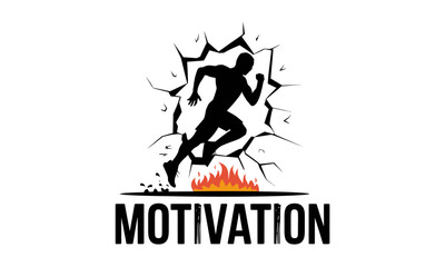 Motivational workout Vector Graphic