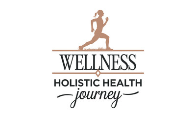 Yoga and Wellness vector Clipart Graphic