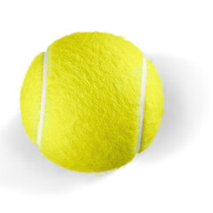 tennis ball ; isolated on a transparent background