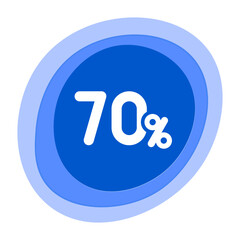 70%