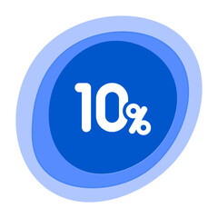 10%