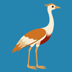 Obraz premium black crowned crane