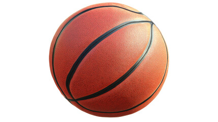 Fototapeta premium Basketball, isolated on transparent background