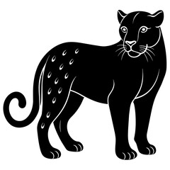 illustration of a leopard