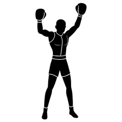 illustration of a boxer