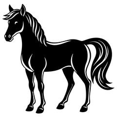horse illustration