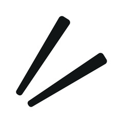 Chopstick icon vector design templates simple and modern
