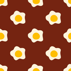 Playful Fried Egg Pattern