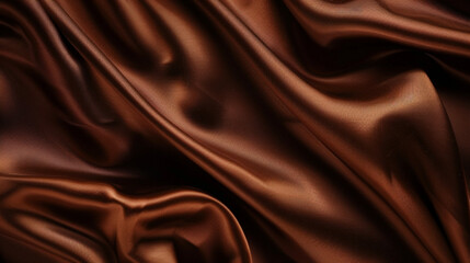 Obraz premium Rich brown silk