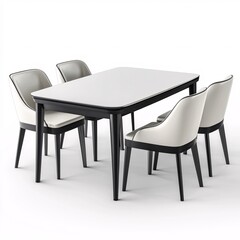 Fototapeta premium modern dining table