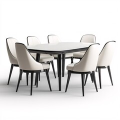 Obraz premium modern dining table