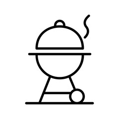 BBQ Grill Vector Icon