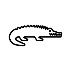 Crocodile Vector Icon