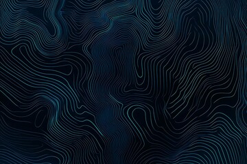 Obraz premium Abstract close-up of a glowing blue digital circuit board, showcasing intricate connections and technological design on a black background. 