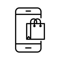Shopping App Vector Icon