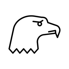 Bald Eagle Vector Icon