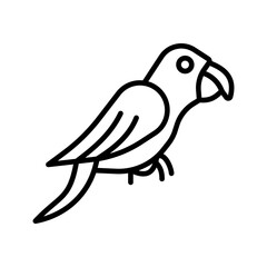 Parrot Vector Icon