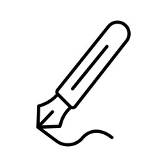 Fountain Pen Vector Icon
