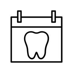 Dental Appointments Vector Icon