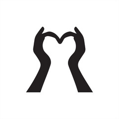 heart with a ribbon Vector 