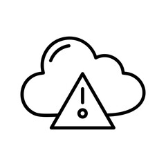 Weather Alert Vector Icon