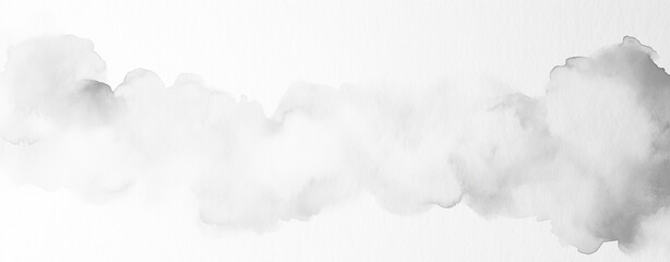 Abstract black and white smoke design on a clean background.