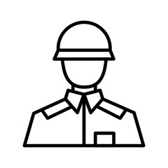 American Soldiers Vector Icon