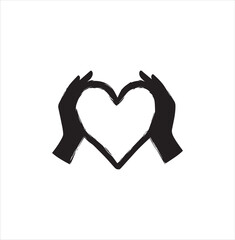 Fototapeta premium heart with a ribbon Vector 