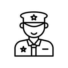 Police Officer Vector Icon