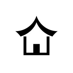 house logo design, house icon, house symbol, house silhouette