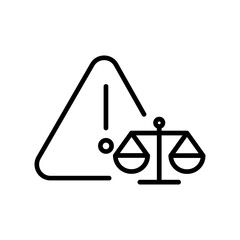 Crime Alert Vector Icon