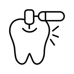 Dental Tools Vector Icon