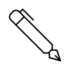 Calligraphy Pen Vector Icon